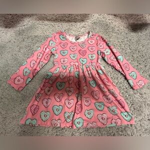 Girls size 2T online boutique heart donut dress